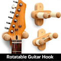 Miniatyrbild 4 av 5: Gitarrhängare Väggfäste, Justerbar Gitarrkrok Hållare Gitarr Väggstativ för Akustisk Elbas
