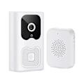 Miniatyrbillede 1 af 5: X6 Visuel Dørklokke Stemme Dørtelefon Klokkespil Vga Nattesyn Ip Kamera Wifi Smart Alarm Sikkerhed