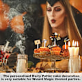 Miniatyrbillede 5 af 5: 11 stk. Harry Potter Happy Birthday Kagepynt, Harry Potter Kagepynt til Drenge, Harry Potter Fødselsdagskage Dekorationer Cupcake Pynt til Piger, Børn