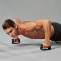 Miniatyrbillede 3 af 5: Bærbar Push Up Greb Bar Greb Holder Grøn