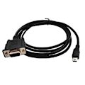 Miniatyrbillede 5 af 5: Mini USB Han til RS232 DB9 9 Pin Hun Adapter Forlængerledningskabel 1,8m