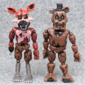 Miniatyrbillede 3 af 5: 6 stk./sæt Fnaf Five Nights At Freddy Game Actionfigurer Legetøj Skrivebordsdekoration Samleobjekter Modeller Dukke Børnegave