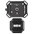 Miniatyrbillede 4 af 5: F38 Universal DSLR Gimbal Arca Hurtigudløserplade Klemme Stativ Slider Gimbal Tilbehør
