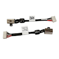 Miniatyrbillede 3 af 5: Udskiftnings DC Strøm Oplader Port Ledning til XPS 15 9550 9560 Notebook Computer