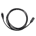 Pikkukuva 1 / 5: 1,5 m Mini USB B 5-nastainen uros-naaraskäyttöinen jatkokaapeli sovitin musta