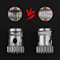 Miniatyrbilde 3 av 5: Drivegear Kit Dobbel Drivgir Ekstruder Kit Klonet Btech Oppgradering For Ekstruder For Prusa i3 3D Printer Gir Mini Bowden Ekstruder