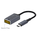 Miniatyrbillede 2 af 5: PD100W til Lenovo DC firkantet stik til USB Type-C konverter