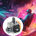 Miniatyrbild 5 av 5: Hall Effect Joystick Modul Analog Sensor Ingen Drift Stick