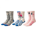 Miniatyrbillede 1 af 3: Nintendo Kirby 3-par pakke af casual strømper til kvinder