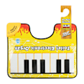 Miniatyrbillede 1 af 3: Potty Piano Lydende Tæppe Badeværelse Sjov Tå Tryk Musikalsk Keyboard Toilet Gulvmåtte