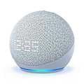 Miniatyrbild 1 av 4: Akryl Genomskinligt Fodral Kompatibelt med 2019 Helt Nya Echo Dot (3:e Gen) Smart Högtalare med Klocka, Tak Väggfäste Högtalarställ Stabil Skyddshållare (Genomskinlig)