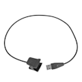 Miniatyrbilde 5 av 5: for Fitbit Alta HR Lader med Reset-knapp Erstatning USB Ladekabel for Fitbit Alta