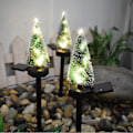 Miniatyrbilde 2 av 5: Solcelled Juletrærdekorasjoner LED Landskapslys, Vanntette, 6-8 timers arbeidstid