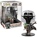 Pikkukuva 1 / 2: Funko Pop! StarWars: Mandalorian-10" Mand.W/Chrome Flerfärgad