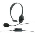 Miniatyrbillede 2 af 3: Konix Headset Mikrofon Monaural jack 3,5 mm PS-100 til PS4 - Kablet lydstyrkekontrol, Kablet, Teleskopbom