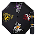 Miniatyrbillede 1 af 4: Paraply - ABYstyle - One Piece - Piratsymboler - 100% Polyester - Automatisk åbning