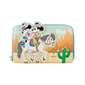 Miniatyrbillede 1 af 4: Pung - LOUNGEFLY - Mickey og Minnie - Læder - Multifarvet - Westernstil Flerfärgad