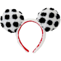Miniatyrbillede 2 af 2: Hårbånd - LOUNGEFLY - Minnie Rocks The Dots - PVC/syntetisk læder - 22x7x17 cm - Barn