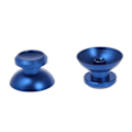 Miniatyrbillede 1 af 4: Brugerdefinerede analoge tommelfingerpinde til Sony Dual Shock Controller PS4-spilkonsoller Controller Blue Metal