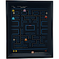 Pikkukuva 1 / 4: 3D linssimainen juliste - Pac-Man - Labyrintti - Valmis ripustettavaksi - Ei tarvita laseja - Nörttikulttuuri svart färg