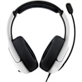 Miniatyrbillede 4 af 5: Casque-Mikro PDP LVL50 PS4 Hvid - Letvægtsdesign og komfortabelt hovedbånd - Støjdæmpende mikrofon