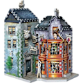 Pikkukuva 1 / 4: Harry Potter 3D Puzzle Weasley Shops - 285 kpl - Diagon Alley Collection Flerfärgad