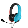 Pikkukuva 1 / 6: Langalliset pelikuulokkeet - PDP - Airlite Nintendo Switch - Virallinen Nintendo-lisenssi - Joustava mikrofoni - Neonsininen ja neonpunainen