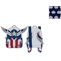 Miniatyrbillede 3 af 3: Mini Rygsæk - FUNKO - Captain America - Vegansk Læder - Mobile Vinger - 12 tommer