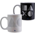 Miniatyrbild 1 av 6: Mugg - Playstation - PS5 - Termofärgad - 300ml - Rund - Vit Färg