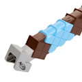 Miniatyrbillede 4 af 5: Nerf Minecraft - HASBRO - Stormlander Dart Throwing Hammer - 3 Dart Kapacitet