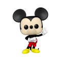 Miniatyrbillede 1 af 3: Figurine POP! Mega Super Sized Mickey Mouse 46 cm - FUNKO - POP! Disney 100th - Indendørs - Hvid - Voksen Svartvitt