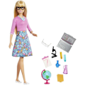 Pikkukuva 1 / 4: Barbie-nukke - Barbie - Opettaja - Vaalea - 10 koulutuslisävarustetta - Monivärinen Flerfärgad