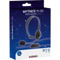 Miniatyrbillede 3 af 3: Konix Headset Mikrofon Monaural jack 3,5 mm PS-100 til PS4 - Kablet lydstyrkekontrol, Kablet, Teleskopbom