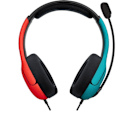 Miniatyrbillede 5 af 6: Kablet gaming headset - PDP - Airlite Nintendo Switch - Officiel Nintendo licens - Fleksibel mikrofon - Neon blå og neon rød