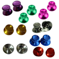 Miniatyrbillede 2 af 4: Brugerdefinerede analoge tommelfingerpinde til Sony Dual Shock Controller PS4-spilkonsoller Controller Blue Metal