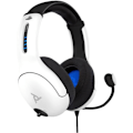 Miniatyrbillede 2 af 5: Casque-Mikro PDP LVL50 PS4 Hvid - Letvægtsdesign og komfortabelt hovedbånd - Støjdæmpende mikrofon