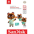 Miniatyrbillede 2 af 2: SanDisk - 512 GB Animal Crossing Leaf Edition microSDXC UHS-I hukommelseskort til Nintendo Switch, Switch Lite og Switch OLED