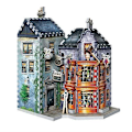 Pikkukuva 3 / 4: Harry Potter 3D Puzzle Weasley Shops - 285 kpl - Diagon Alley Collection Flerfärgad