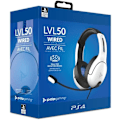 Miniatyrbillede 5 af 5: Casque-Mikro PDP LVL50 PS4 Hvid - Letvægtsdesign og komfortabelt hovedbånd - Støjdæmpende mikrofon