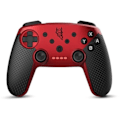 Miniatyrbillede 2 af 3: Trident Pro-S2 Controller rød + spil Tiny Trooper til switch Röd