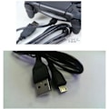 Miniatyrbillede 2 af 2: USB Opladningskabel - Sony - PS4 - Længde 1,8m - Farve Sort - USB-forbindelse