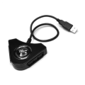 Miniatyrbillede 1 af 2: PS2 og PC dual controller konverter
