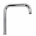 Square Replacement Spout for Sink, Polished Chrome, 26 cm