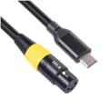 Miniatyrbillede 1 af 5: USB C til XLR Hun Kabel Type C Han til 3 Pin XLR Hun Mikrofon Computer Lyd Datakabel 3