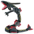 80 cm Sort Rayquaza Plysdyr LGL black