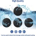 Miniatyrbild 3 av 5: 4-pack pool wall plug replacement parts - above ground pool filter pump filter hole plug compatible with Intex and Bestway