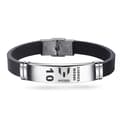 Fodboldklub Sport Silikonearmbånd Rustfrit Stål Justerbart Armbånd*2stk - Perfekt Messi-max Messi