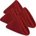 Cloth Napkins - 24 Pack, Reusable (Red, 43 x 43 cm) Wine Red