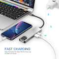 Miniatyrbild 4 av 5: USB-C till HDMI/2xUSB3.0/USB3.1/Ethernet, grå