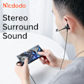 Miniatyrbild 8 av 9: McDodo HP-1340 USB-C In Ear gaminghörlurar, 2 mikrofoner, 1.2m